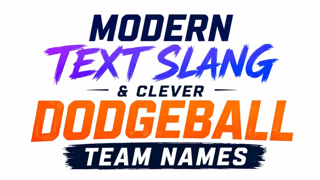 Clever Dodgeball Team Names: Smart and Unforgettable Ideas