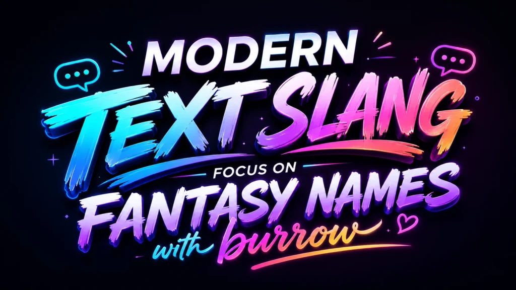 Fantasy Names With Burrow: Creative and Winning Ideas