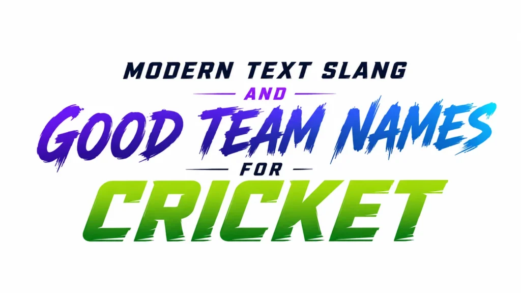 Good Team Name for Cricket: Powerful and Memorable Ideas