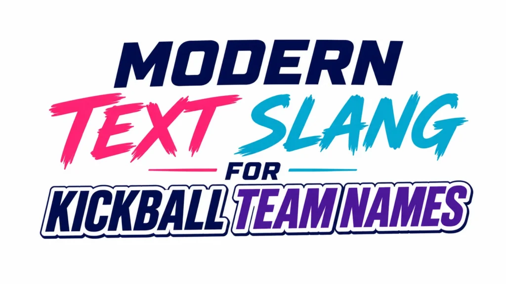 Kickball Team Names: Funny, Creative & Winning Ideas