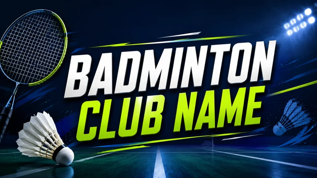 badminton-club-name