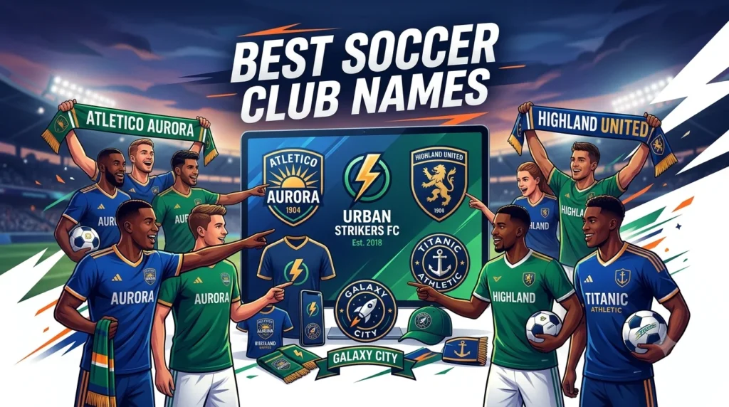 200+ Best Soccer Club Names: Unique & Cool Team Ideas
