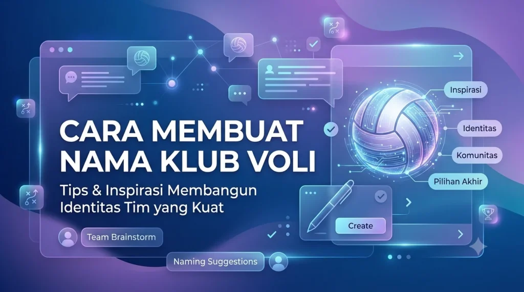 Mastering Cara Membuat Nama Klub Voli for Ultimate Team Identity