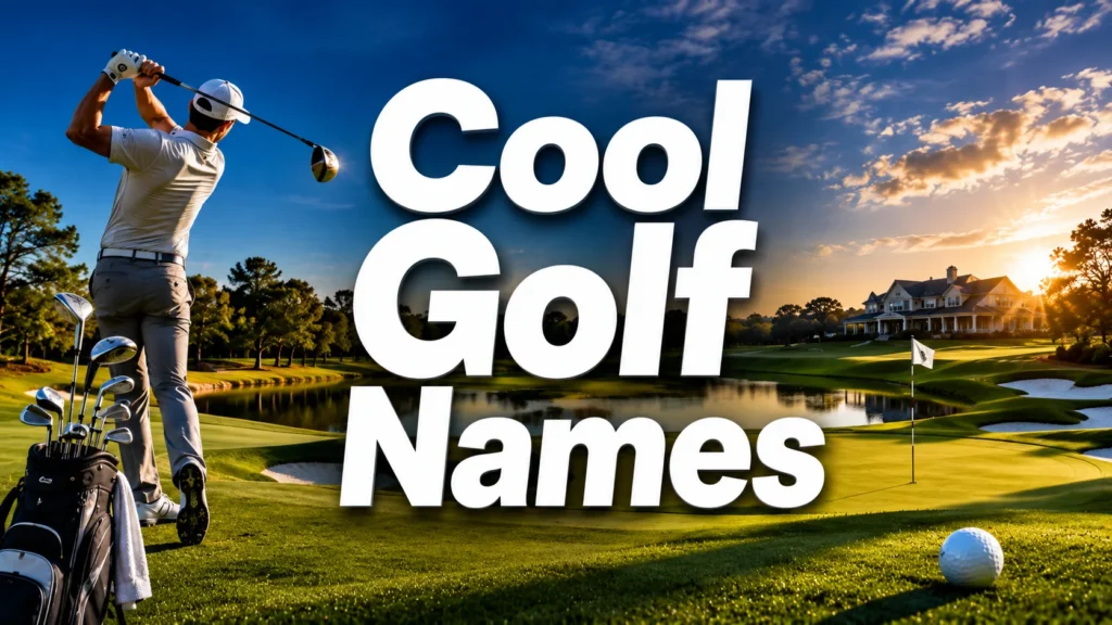 250+ Cool Golf Names for Teams & Tournaments
