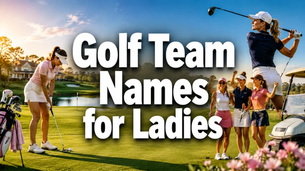 250+ Golf Team Names for Ladies (Funny & Classy)