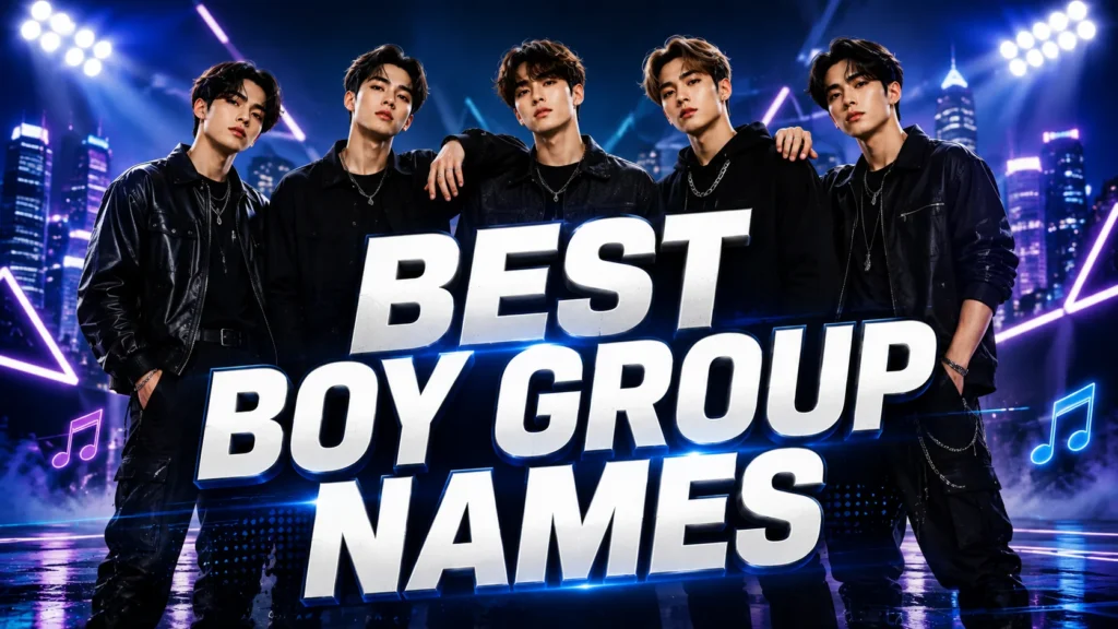 250+ Best Boy Group Names for Every Crew