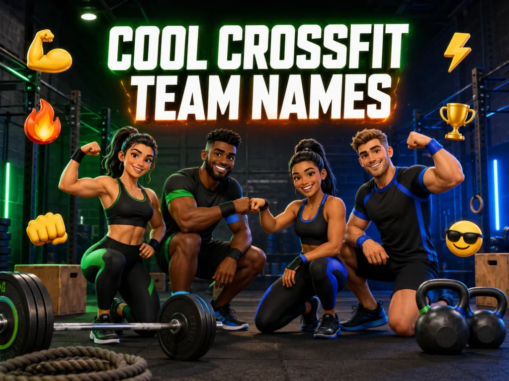 250+ Cool CrossFit Team Names for Strong Squads