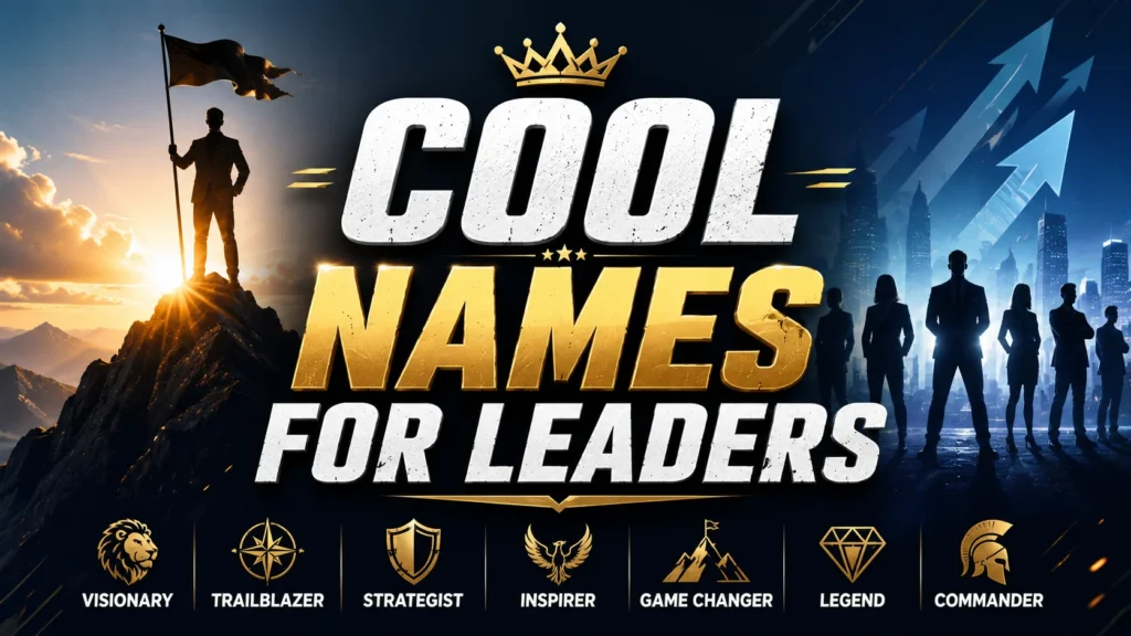 250+ Cool Names for Leaders (Powerful & Creative Ideas)