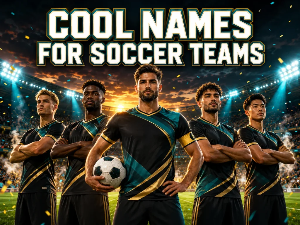 200 Cool Names for Soccer Teams