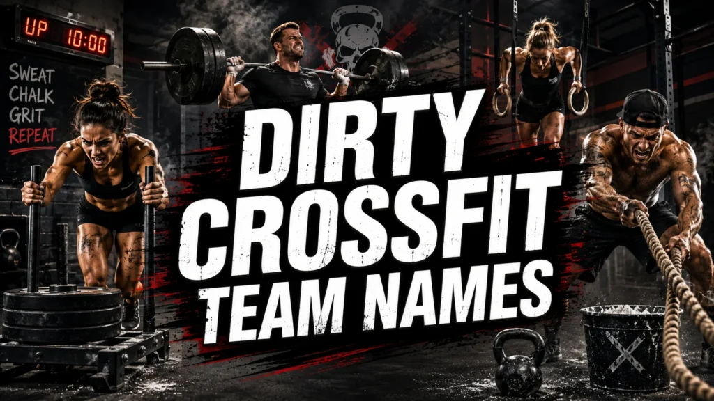 250+ Dirty CrossFit Team Names