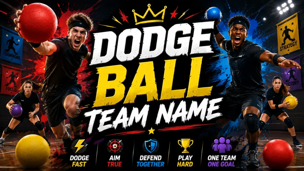250+ Dodge Ball Team Name Ideas (Funny, Cool & Creative)