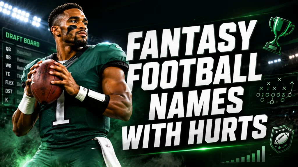 250+ Fantasy Football Names With Hurts