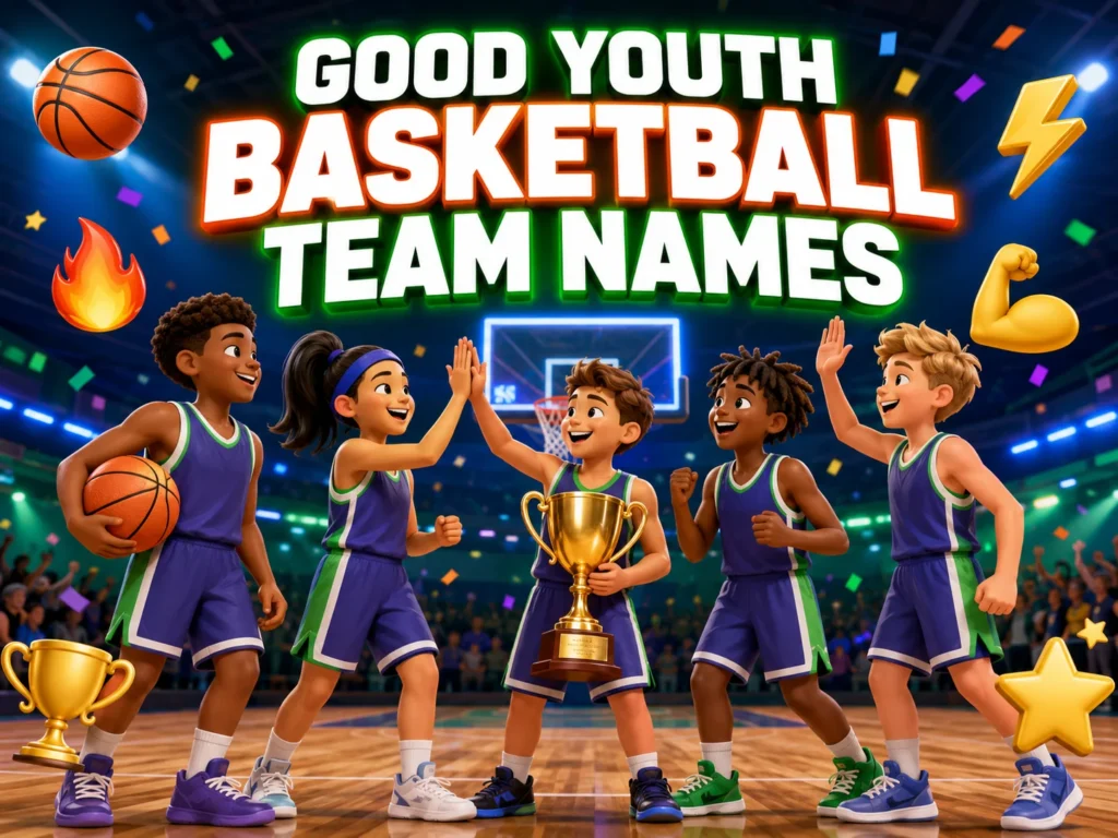 200+ Good Youth Basketball Team Names
