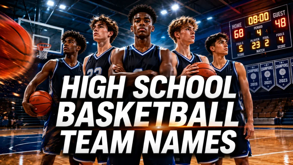 250+ High School Basketball Team Names