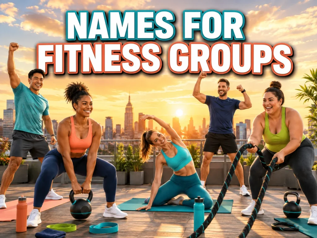 200 Names for Fitness Groups That Motivate
