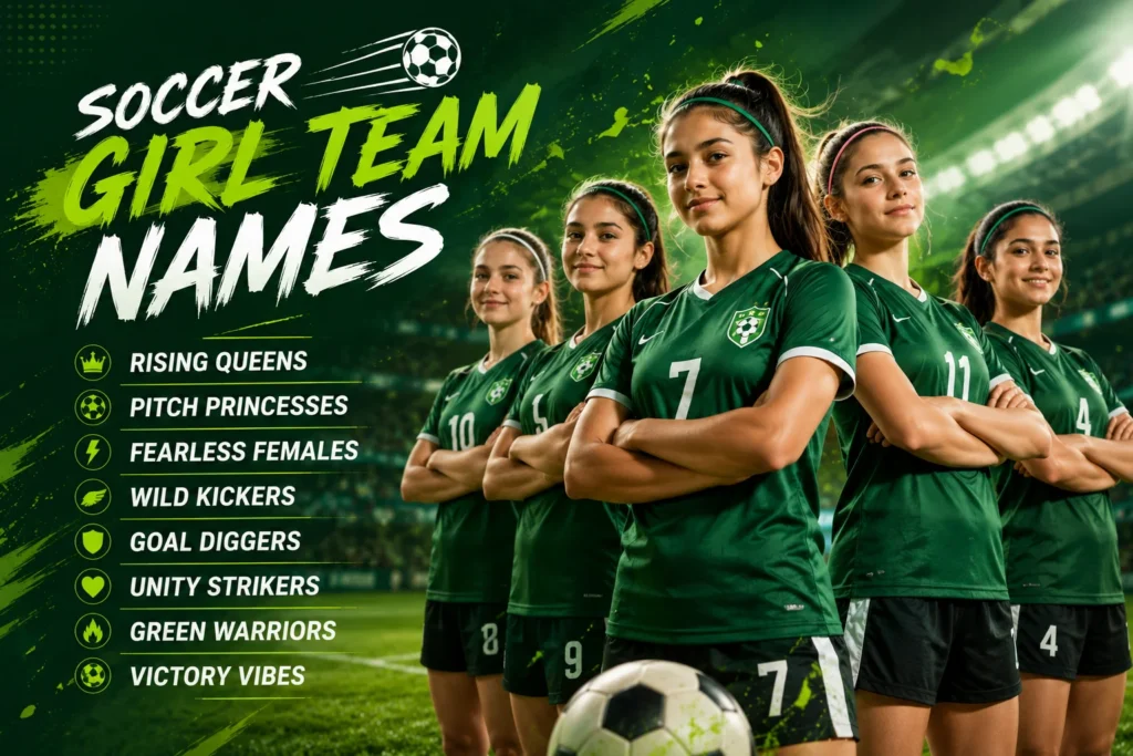 200+ Soccer Girl Team Names: Cool, Funny & Unique