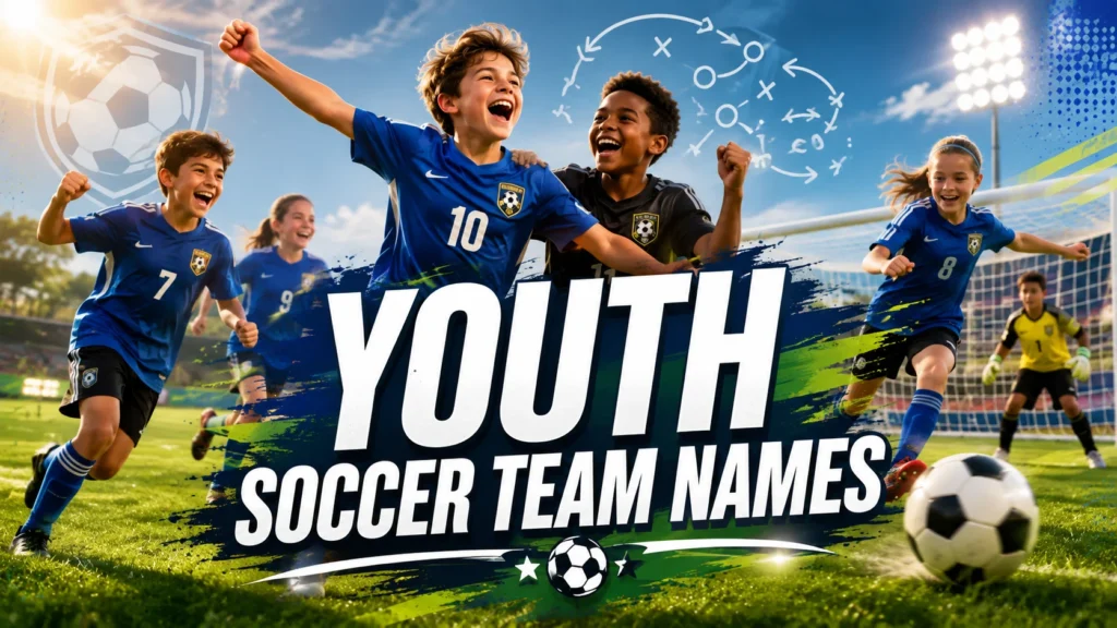 250+ Youth Soccer Team Names