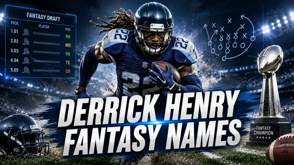 250+ Derrick Henry Fantasy Names