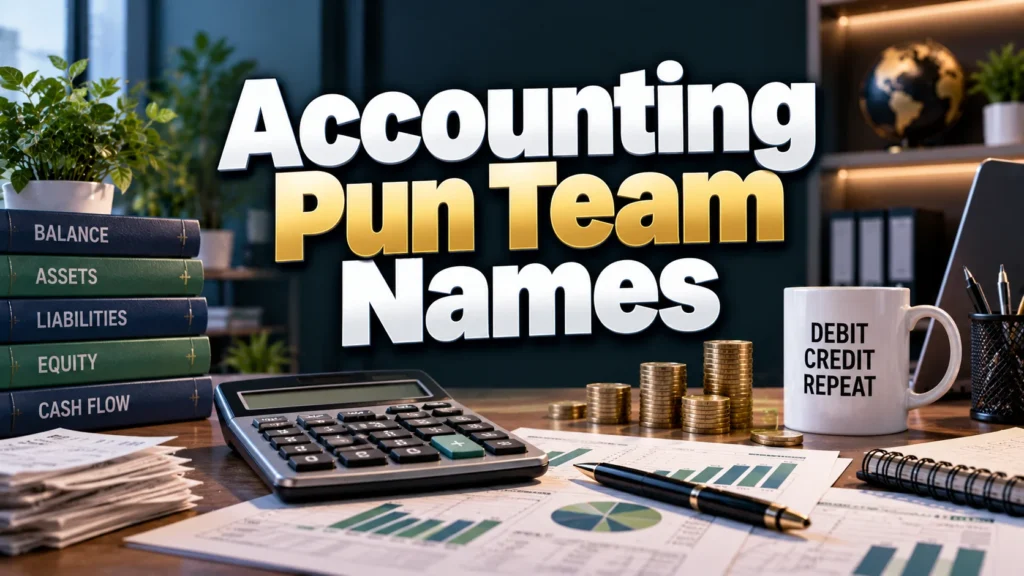 180+ Accounting Pun Team Names That Add Up