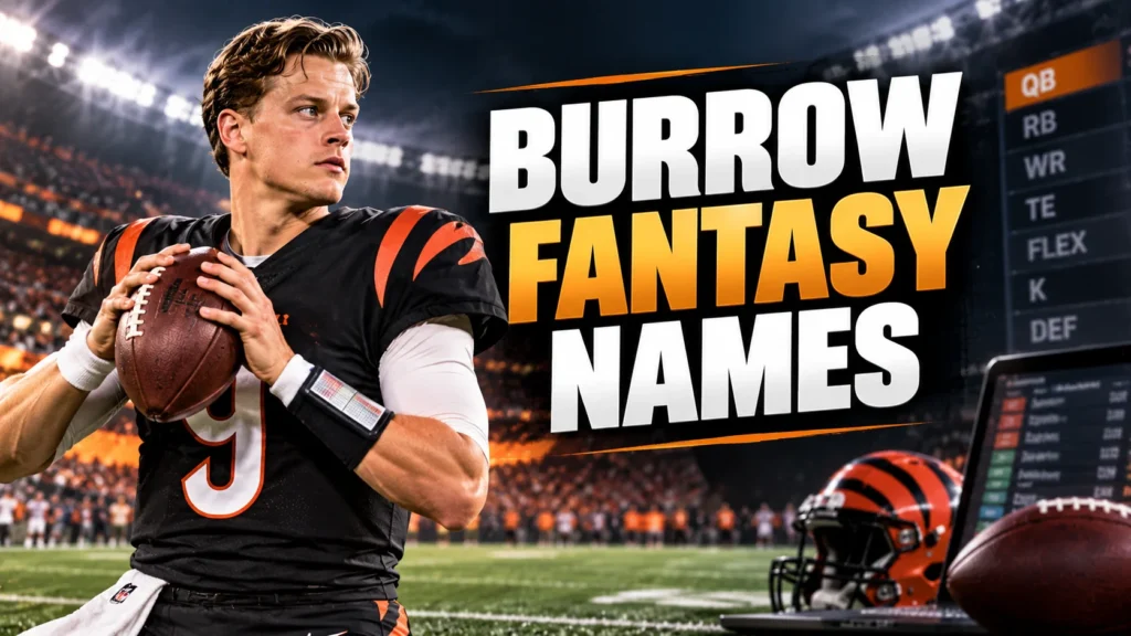 200 Burrow Fantasy Name Ideas for 2026