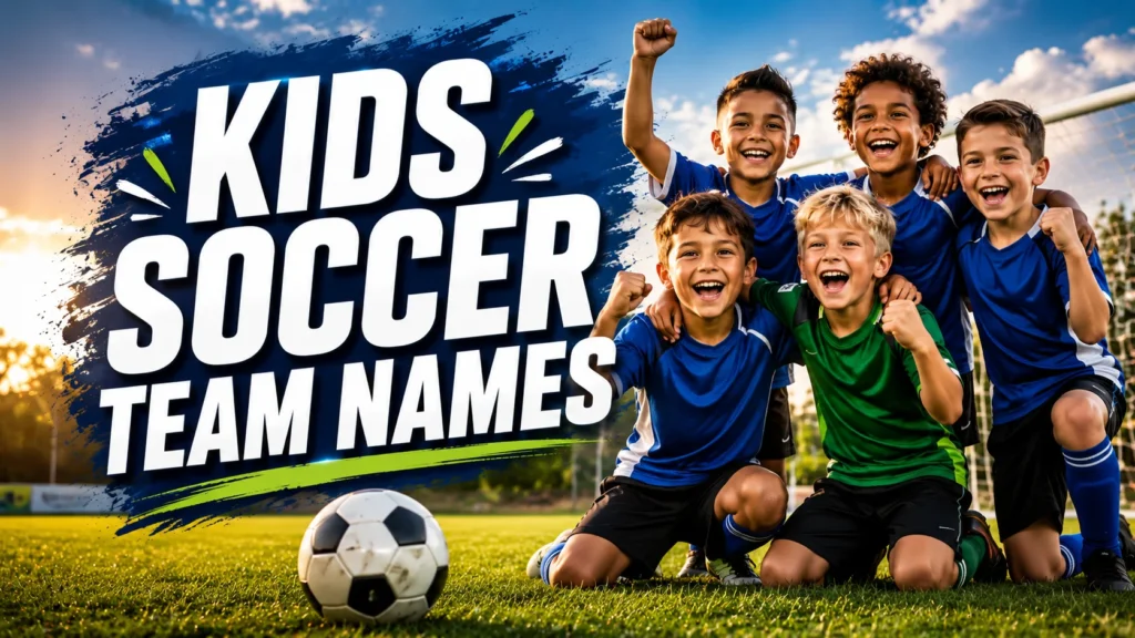 200+ Kids Soccer Team Name Ideas for Every Team