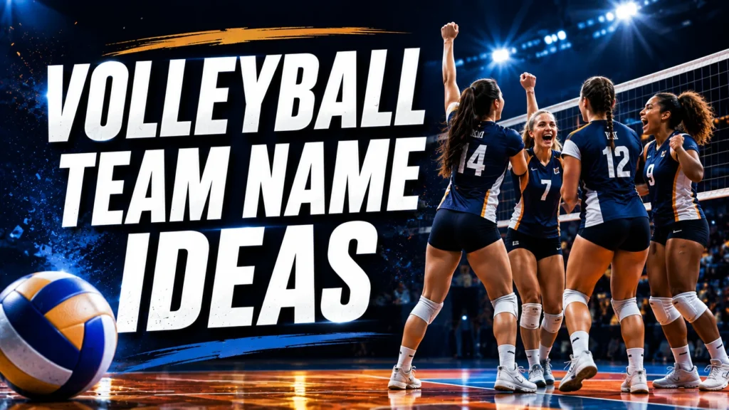 200+ Name Ideas for Volleyball Team Squads