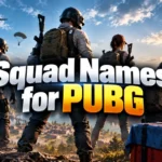 200+ Squad Name for PUBG Ideas for 2026